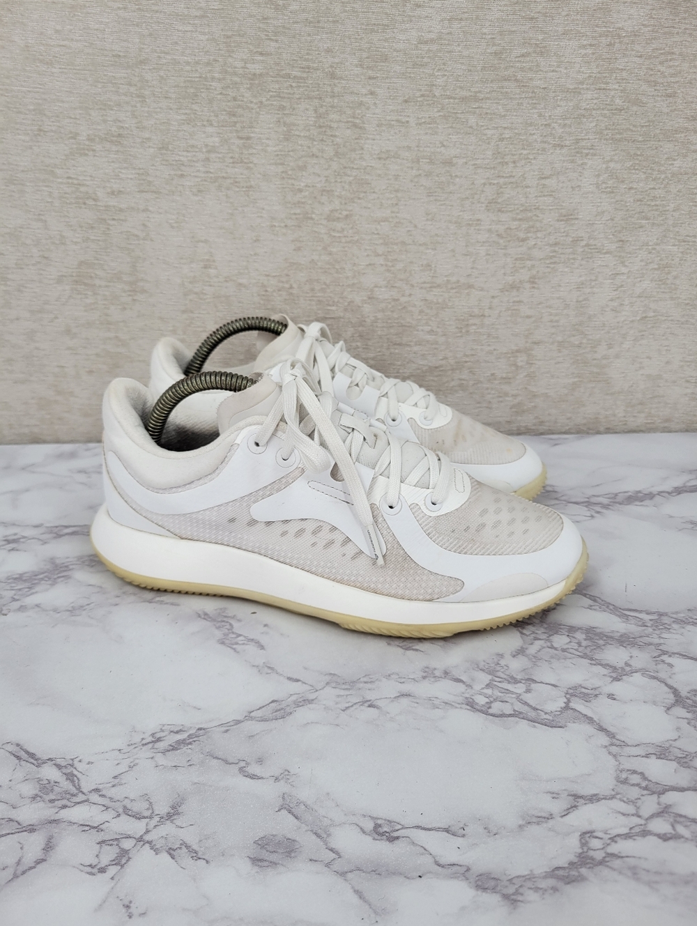 lululemon athletica White and Beige Women's Athletic Sneakers
